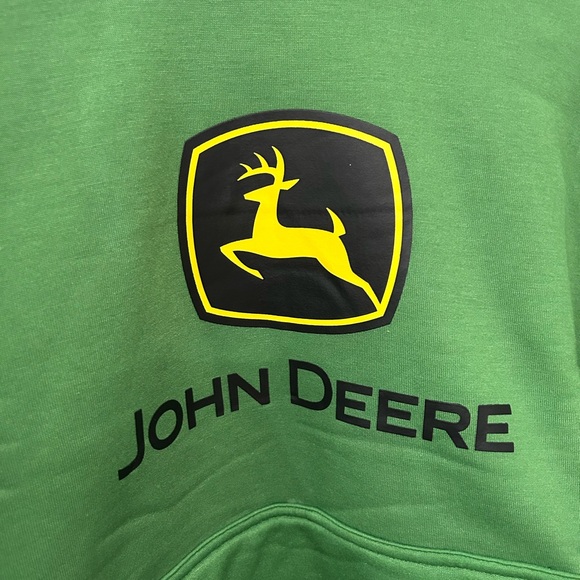 John Deere green hoodie size small adult sweatshirt hoodie - Picture 2 of 6